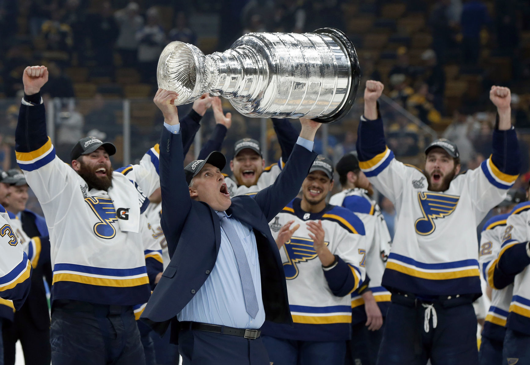Stanley Cup Blues Bruins Hockey